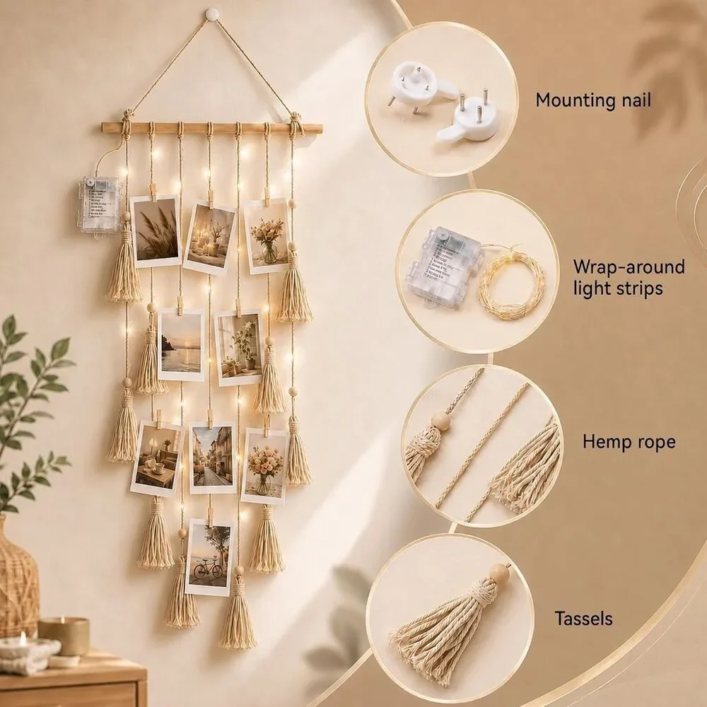 Unbranded boho macrame